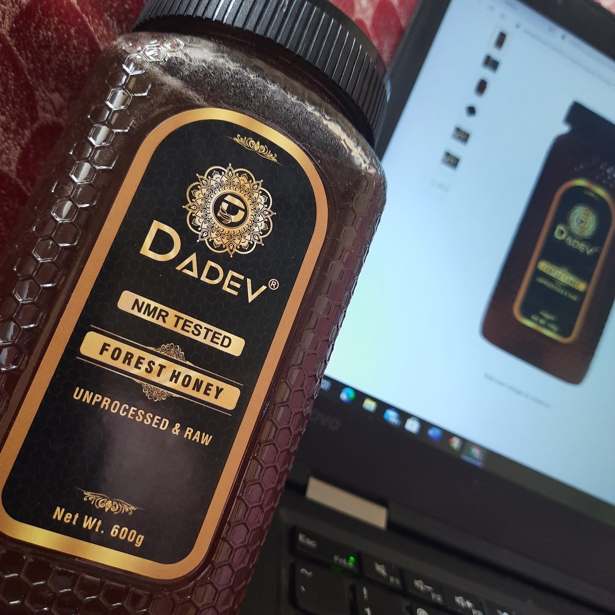 Got my hands on this amazing super natural honey by Dadev.
.
Go grab your ones at
amazon.in/dp/B083GZYV7R/…

#naturalhoney #organic
