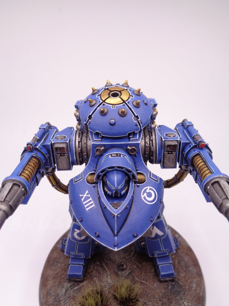 chickpaints88's tweet photo. Another Deredeo added to my collection, Created an atomantic pavaise from an impulsor shield dome, What's your favourite class of dreadnought?
#Warmongers #warwardens #warmaidens #womenhobbyists #wh40k #WarhammerCommunity #new40k #ultramarines #wh30k #deredeo https://t.co/1ZL1xJZ4Zh
