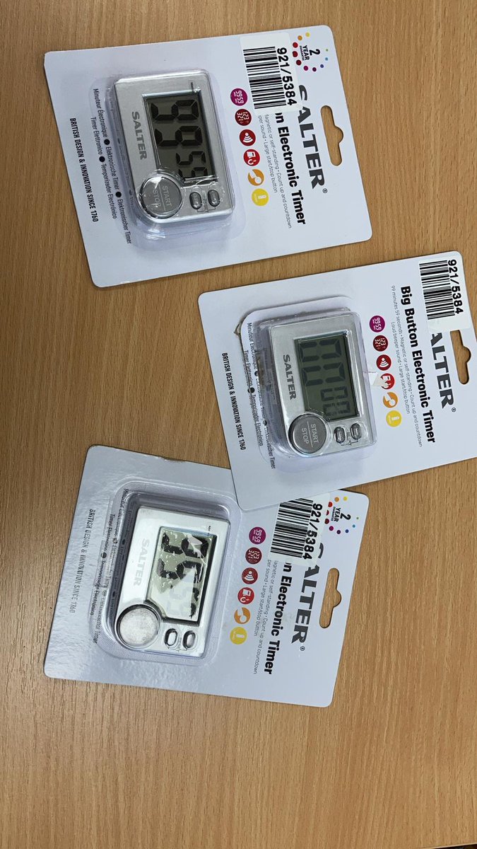 An amazing achievement &amp; thank you for our wonderful count down clocks, we are already putting them to good use 😁 enjoy being on the register 🙌🏻❤️