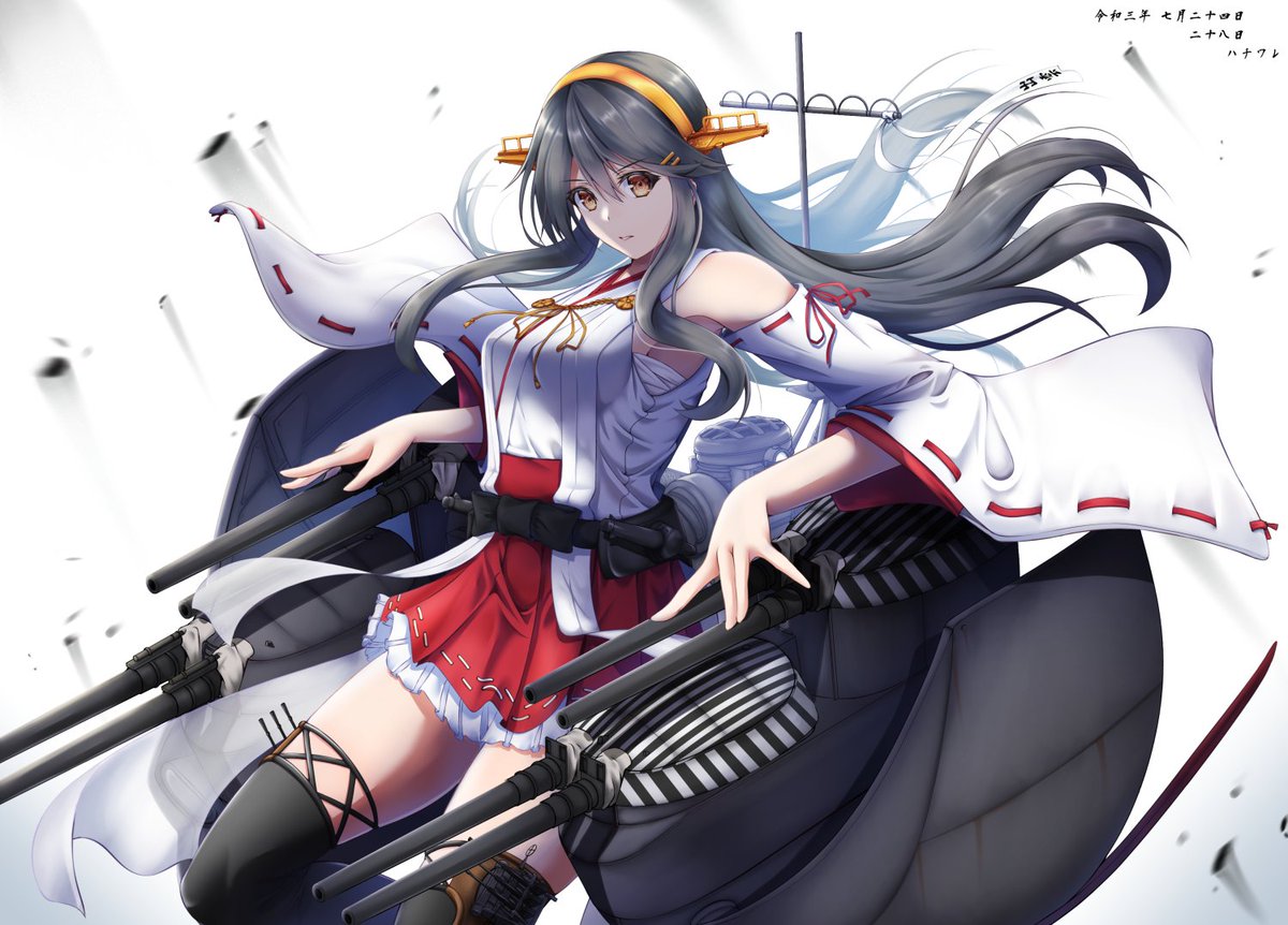 榛名(艦これ) ,null 「呉軍港空襲
全員描きたかったけど時間を作れず、去年と同じく榛名一人で😖
28日」|ハチワレのイラスト