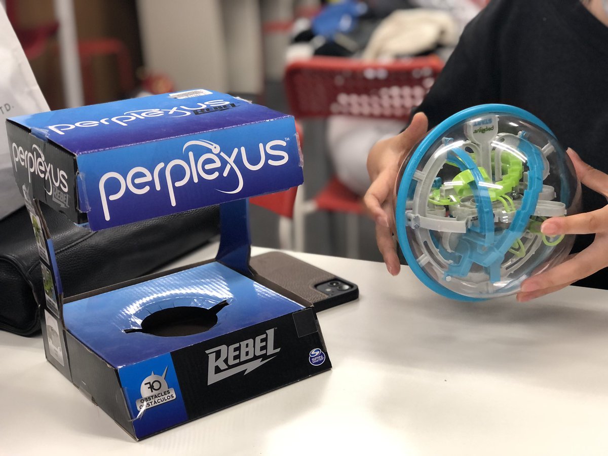 crr_c_cha's tweet image. 中毒者続出‼️
#立体3D迷路ゲーム
#perplexus