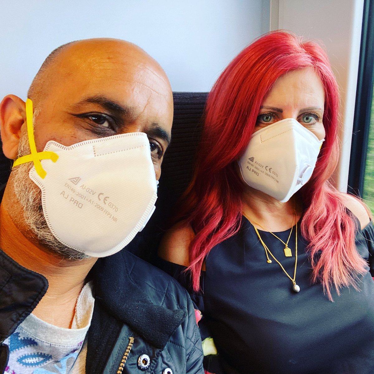 Arv_Kaushal's tweet photo. Still staying safe… this time protecting ourselves and not just others!
#ffp3masks #masks #covid #london #trains #underground #londontube #londonunderground https://t.co/dEJqx9qVM8