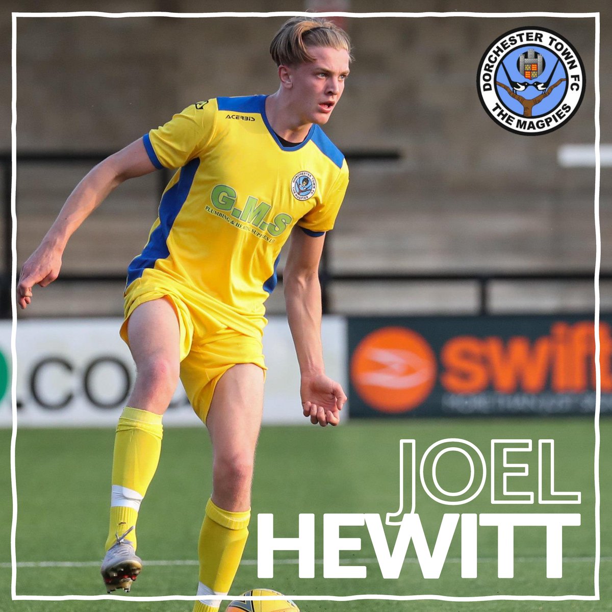DorchTownFC's tweet photo. ✍️ | Defender @georgecalverle1 and striker @JoelHewitt16 have been promoted from the U23s to the first team squad ahead of the new season

Congratulations George and Joel! 👏

➡️ https://t.co/DGyrNfBkbd

#WeAreDorch ⚫️⚪️ https://t.co/eGGjNMdLXg