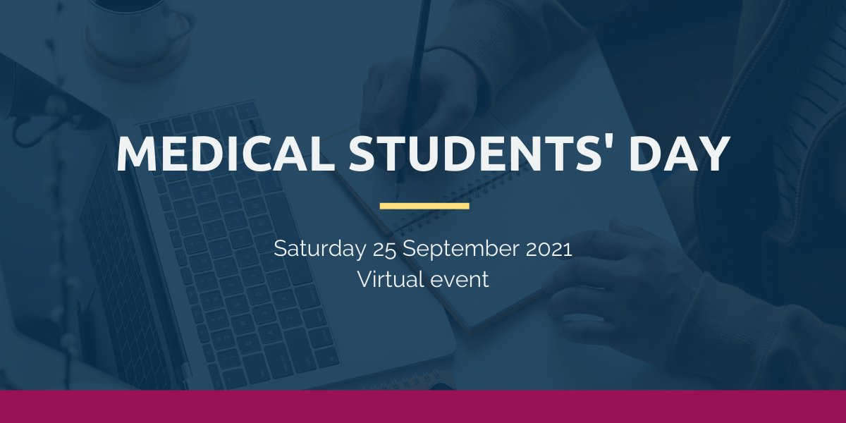 TheBUSOG's tweet photo. Medical Students' Day is back!
Designed by medical students for medical students, the RCOG has collaborated with the #theBUSOG to create this event to give you a taste of what O&G has to offer, as well as providing tips on how to make the most of your undergraduate experience. https://t.co/x55QVlaGWy