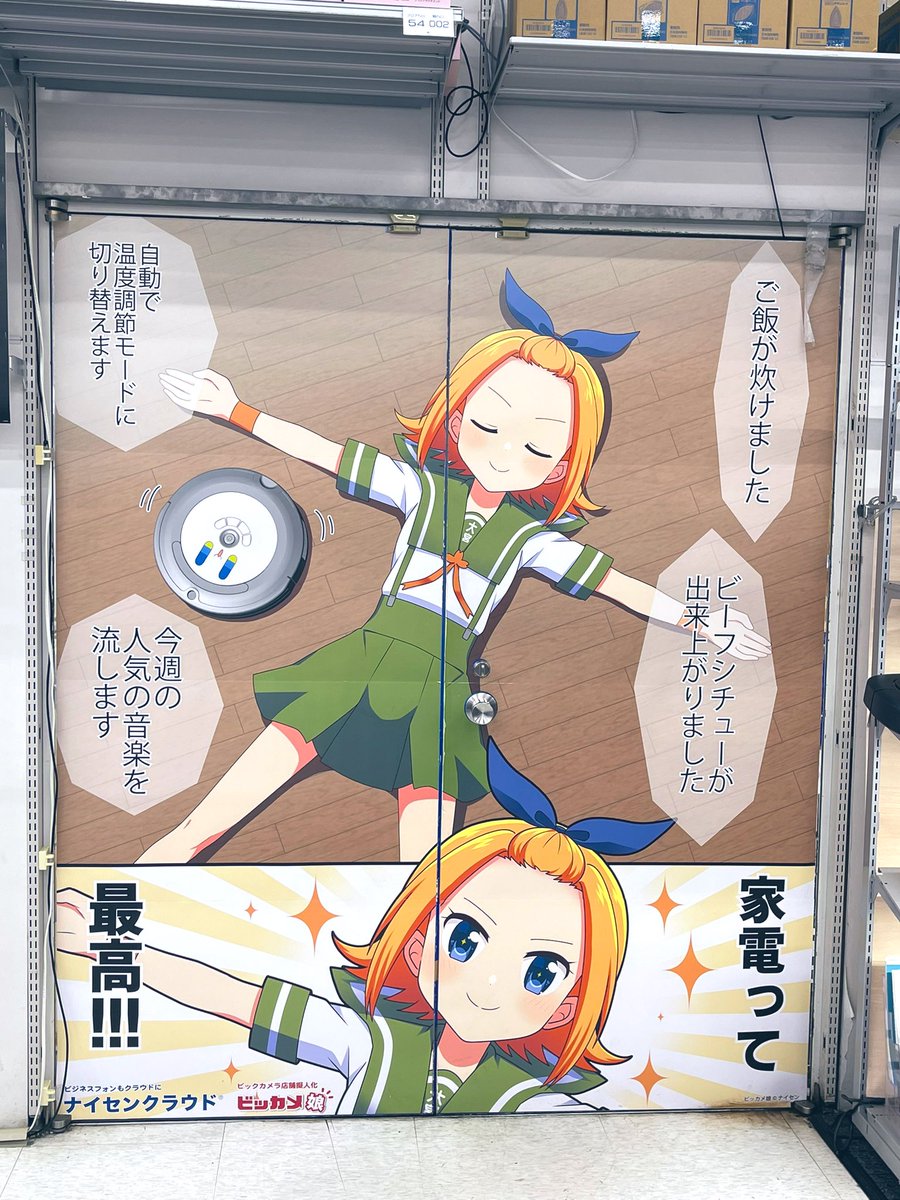 ビックカメラさんてすごいよね(語彙力😳)
