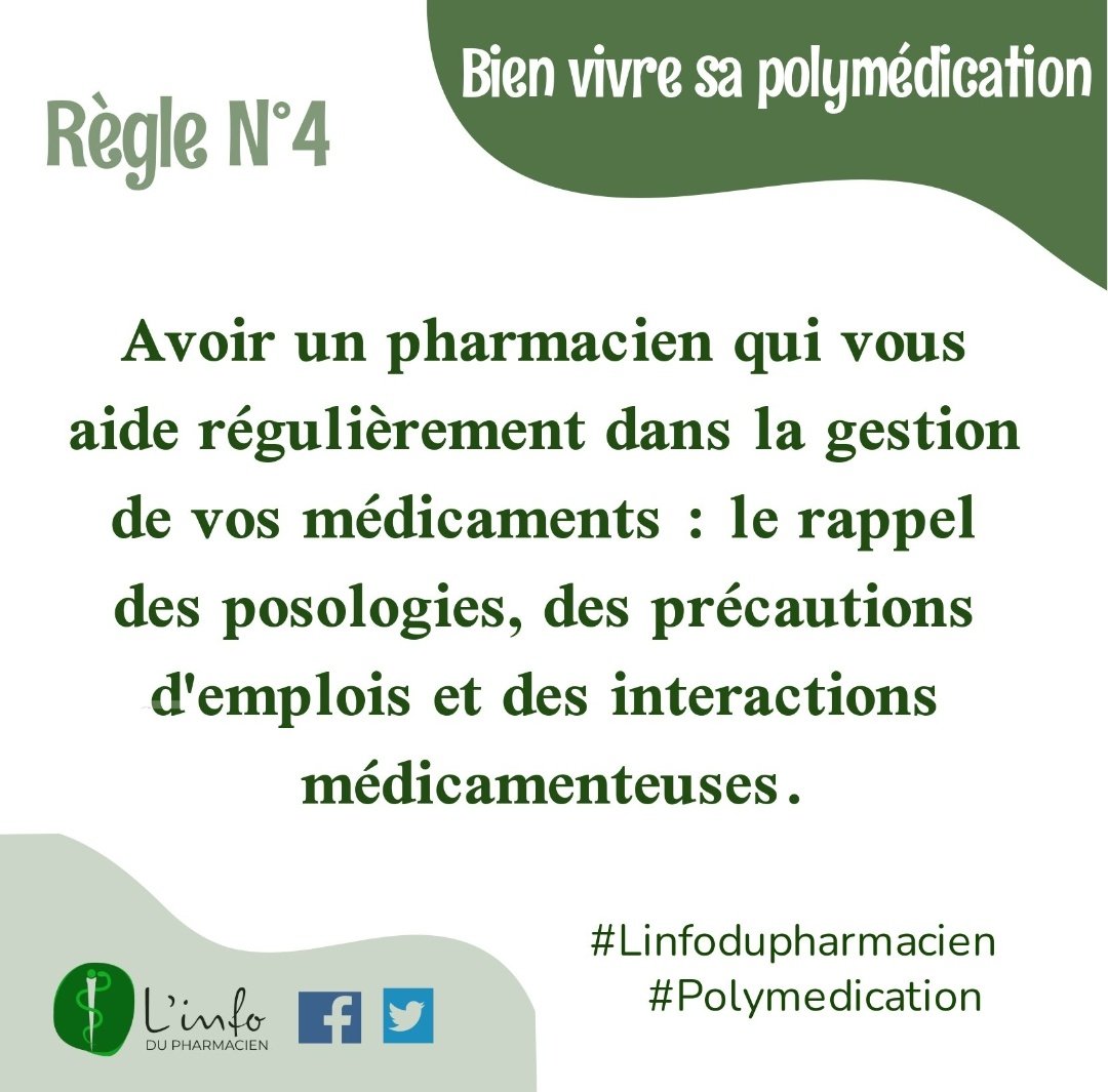 linfopharmacien's tweet photo. Le rôle du pharmacien d'officine ne s'arrête pas qu'à la dispensation du médicament. Après celle-ci, vous pouvez rester en contact avec lui pour un suivi rigoureux de votre traitement. Il vous permet de bien votre polymédication.
#Linfodupharmacien #polymedication https://t.co/P3l4gr2zYm
