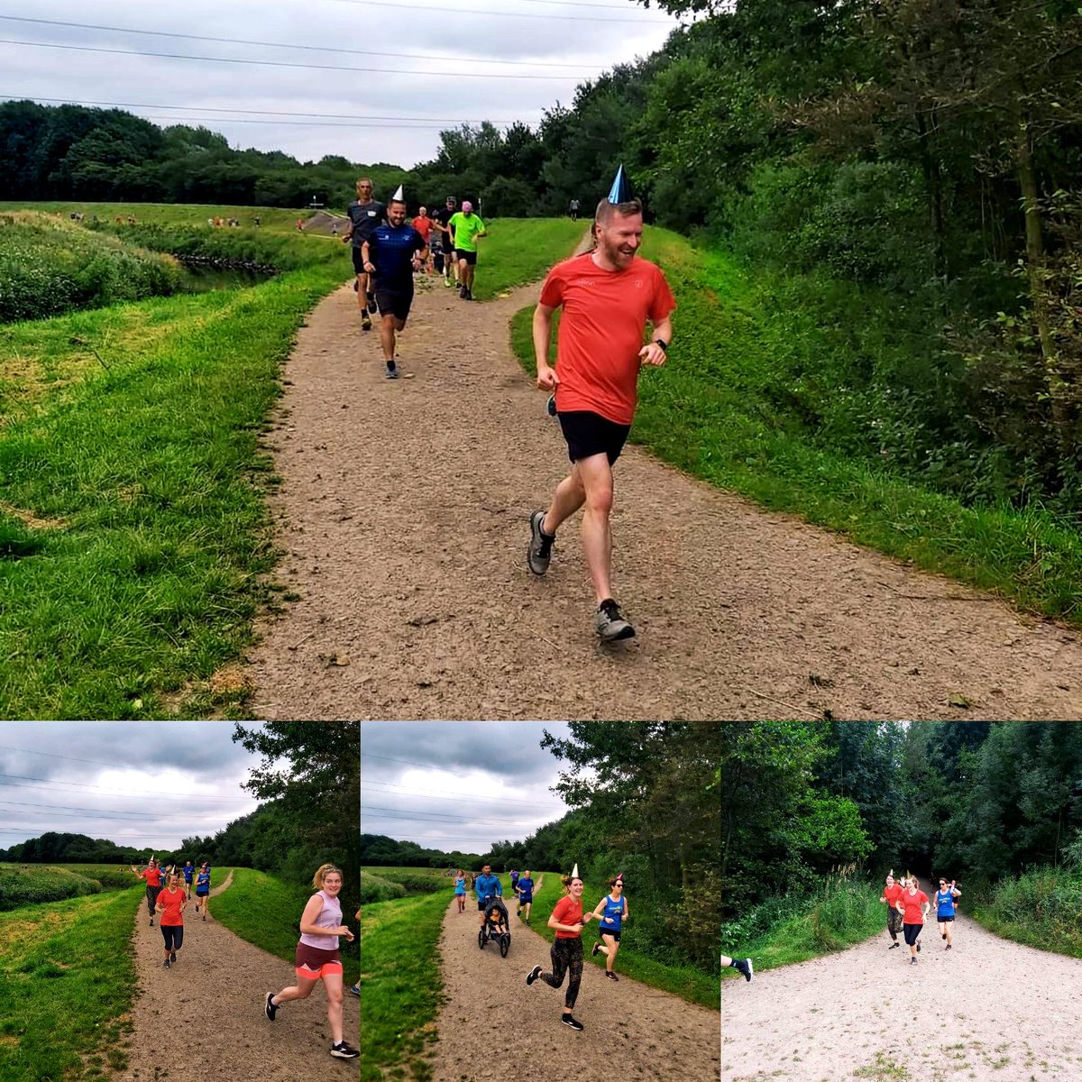 MileShyClub's tweet photo. YES YES YES! 

#ParkRun is back!

Great turnout today at #SaleWaterParkRun. 

Congratulations to Alice and Bram for completing their 100th ParkRun. 

#postergirl #noonegetsleftbehind #loveparkrun #congrats #100parkrun @parkrun https://t.co/U1RcmkDutS