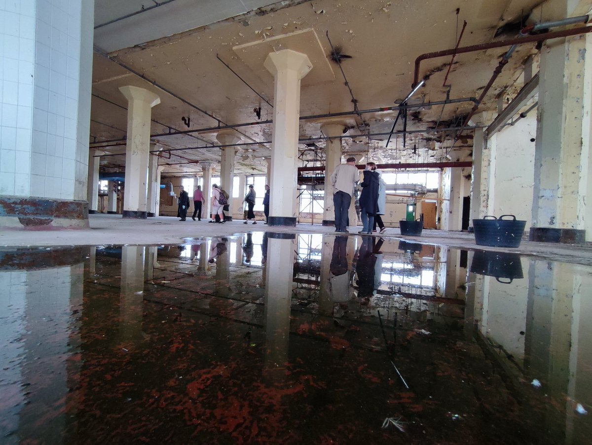 subtopian's tweet image. INSIDE THE SHREDDED WHEAT FACTORY IN WELWYN #hyperventilates