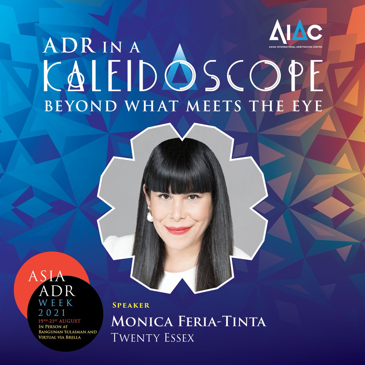 MFeriaTinta's tweet photo. I am delighted to be speaking on 19 August on “Extending the Roots of Arbitration: Environment, Animal Conservation, and Climate Crisis” joining Annette Magnusson & other arbitration experts at the ASIA ADR Week 2021. #AIAC #aiacworld #ADRWeek2021 1/2 https://t.co/3nhKy9Jdmy