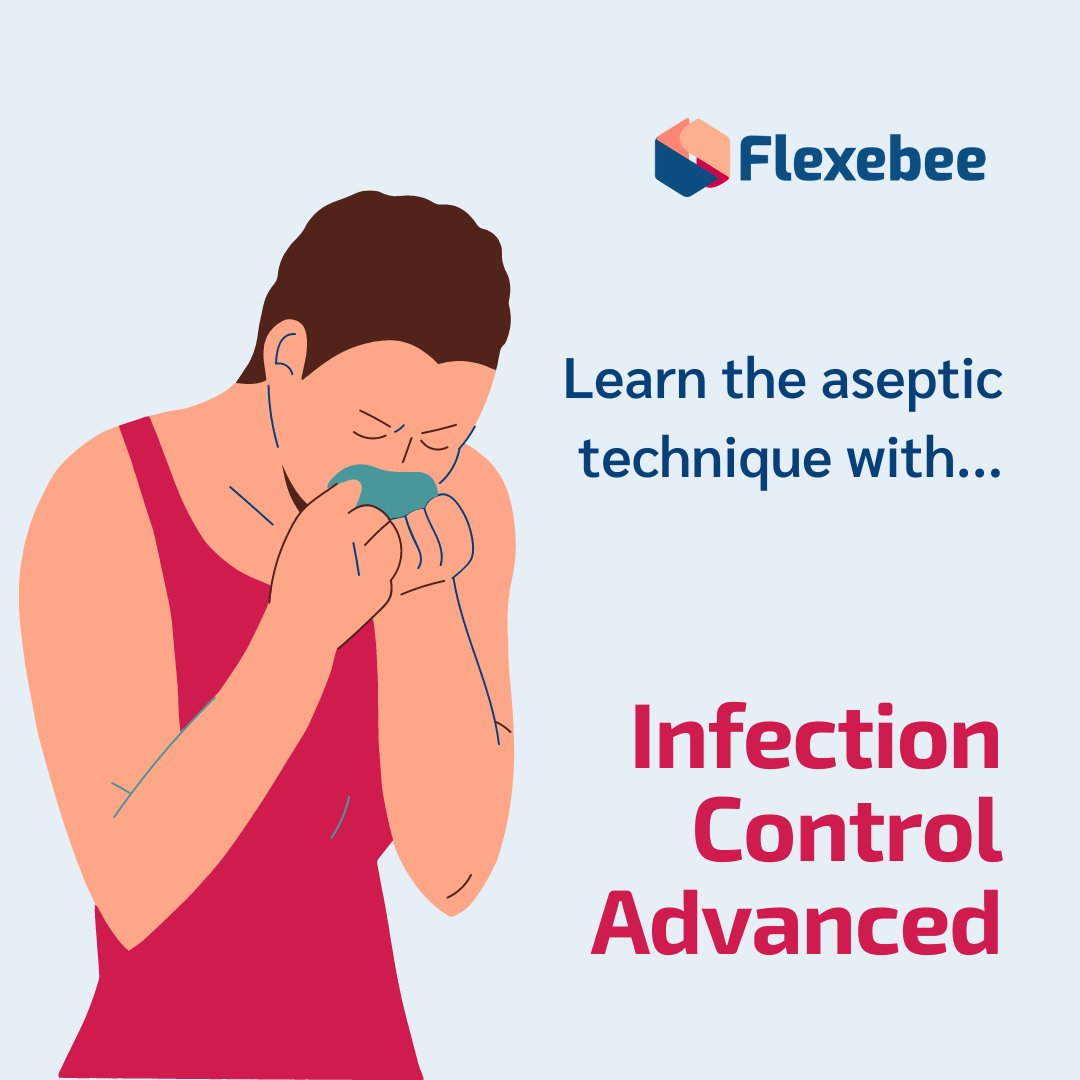 flexebee's tweet photo. Your Guide To... Infection Control 🦠 Aseptic technique helps protect patients from harmful germs &amp; keep equipment safe from contamination.

Infection Control Advanced training covers prevention &amp; outbreak measures to fight the spread ➡️ https://t.co/ozsELVcbLG

#StopTheSpread https://t.co/boEsGw9As9