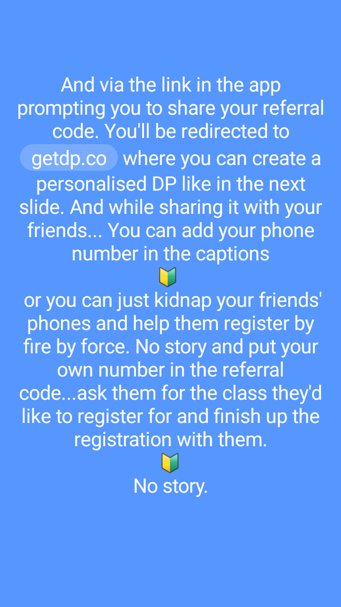 skill_ng's tweet photo. Have you registered to learn a free skill with SkillNG? 🤔
If yes!
Win up to 20GB or more with #Skill1000 by just inviting your friends, family and foes to sign-up to learn a free skill, using 'THE PHONE NUMBER YOU USED TO SIGN UP' as your referral code💃
Cool right😂
👇 https://t.co/oVWFOBq4ND
