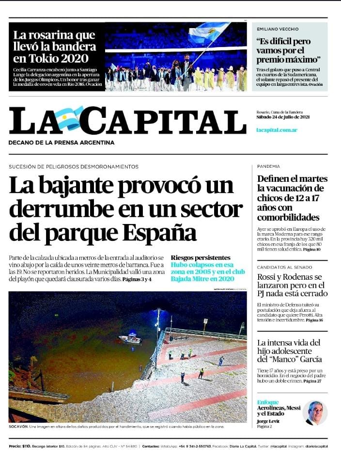 lfechegaray's tweet photo. Venimos con toda la información más importante del país en @Cadena3Com 
Ronda de periodistas:
@vmaslup en Rosario.
Desde Tucumán @RosaliaCazorla 
@pipyriveroc3 en Santa Fe.
@LuisOmarCastro desde Mendoza.
Elisa Zamora en Salta. https://t.co/fxQWmFknES