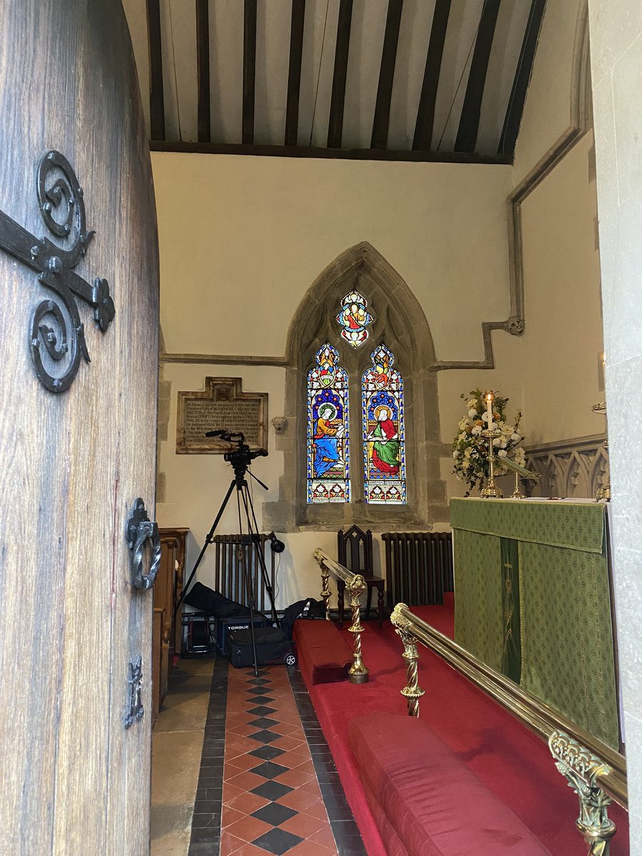 PerceptionUK's tweet image. It’s a warm one today, shoot in All Saints Church, Didcot.