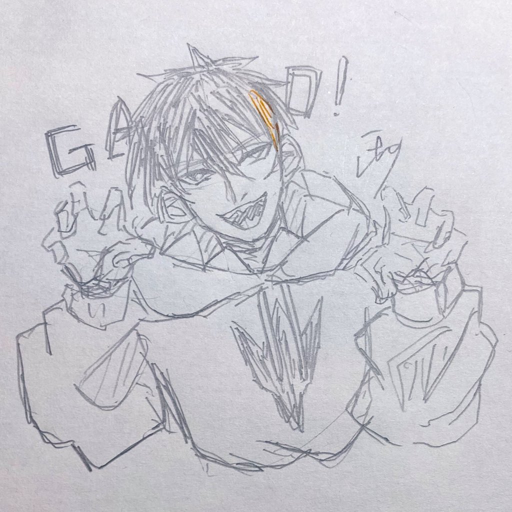 サブにあげてた落書きです 
