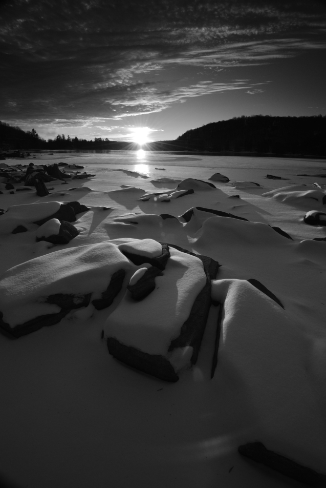 Early snow, Eagle Lake, Ontario, Canada