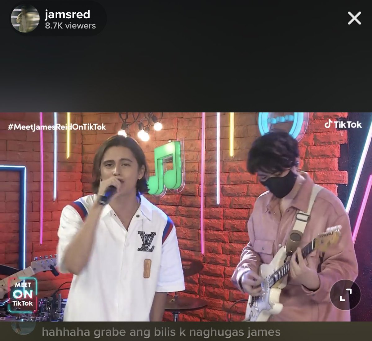 DropsraineI's tweet photo. Why so pogi Paps😍💜

#MeetJamesReidOnTikTok https://t.co/z5av5tcyeO