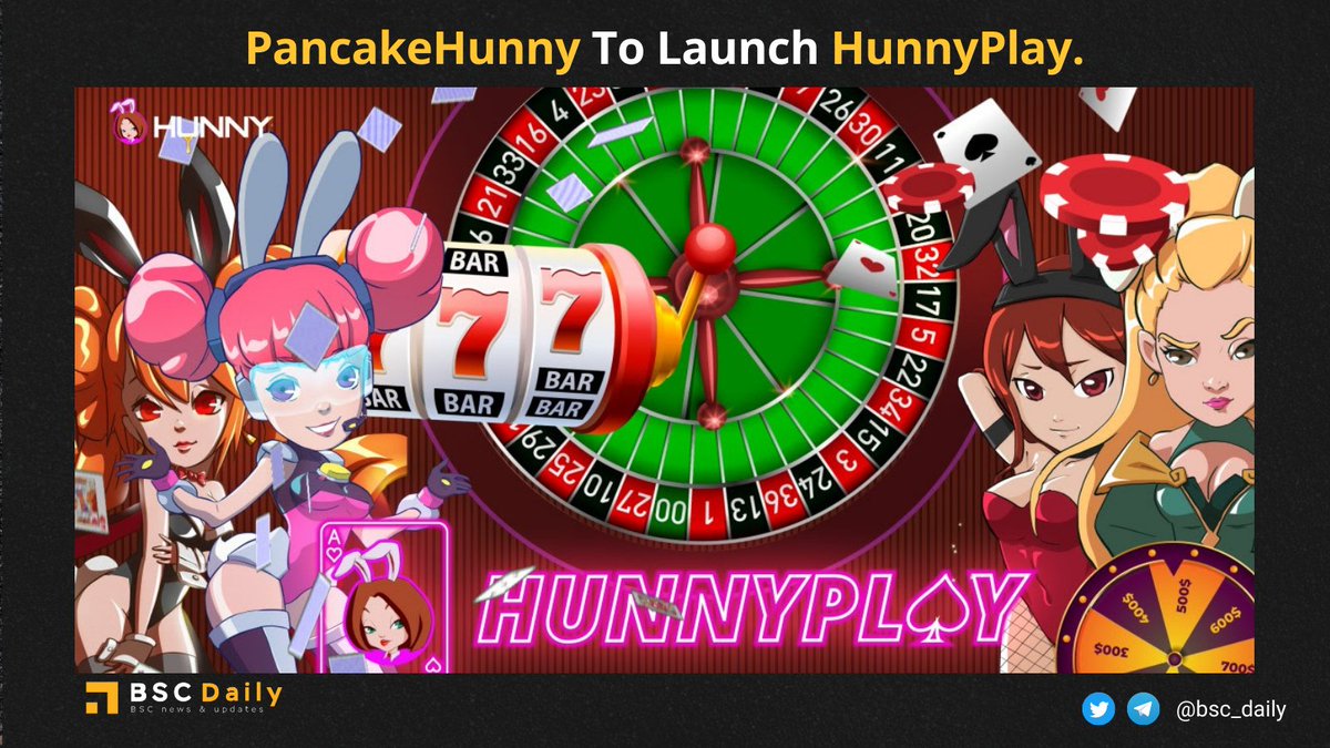 👯 <a href="/PancakeHunny/">hunnyfinance</a> is setting the $HUNNY party on fire with the launch of #HunnyPlay!

Not only games, but more features such as cashback &amp; lucky draws will also be added to this profit-sharing model🎰

👉blog.pancakehunny.finance/2021/07/23/hun…

#BSC #BNB #BinanceSmartChain