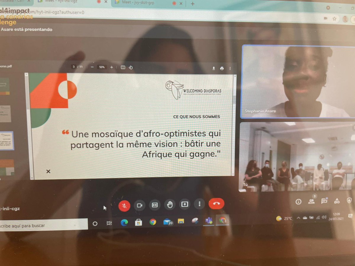 Nassara cabrera abu (@nasaraca) on Twitter photo Escuchando a <a href="/WDiasporas/">Welcoming Diasporas</a> sobre su trabajo para apoyar a emprendedor@s african@s de las diásporas a crear sus proyectos empresariales con impacto social en sus países de origen. Charla inspiradora en el evento final del #AfricaCanariasChallenge Escuchando a <a href="/WDiasporas/">Welcoming Diasporas</a> sobre su trabajo para apoyar a emprendedor@s african@s de las diásporas a crear sus proyectos empresariales con impacto social en sus países de origen. Charla inspiradora en el evento final del #AfricaCanariasChallenge