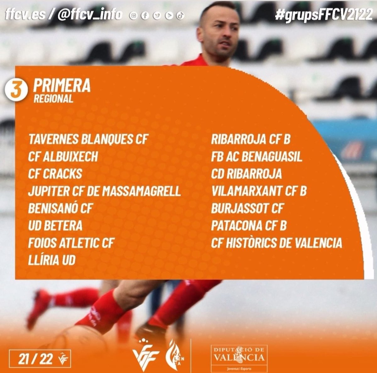 📢 ¡Ya sabemos a qué rivales nos enfrentaremos esta próxima temporada en Primera Regional Grupo 3!!!

#vamosalbuixech 
⚪🔵