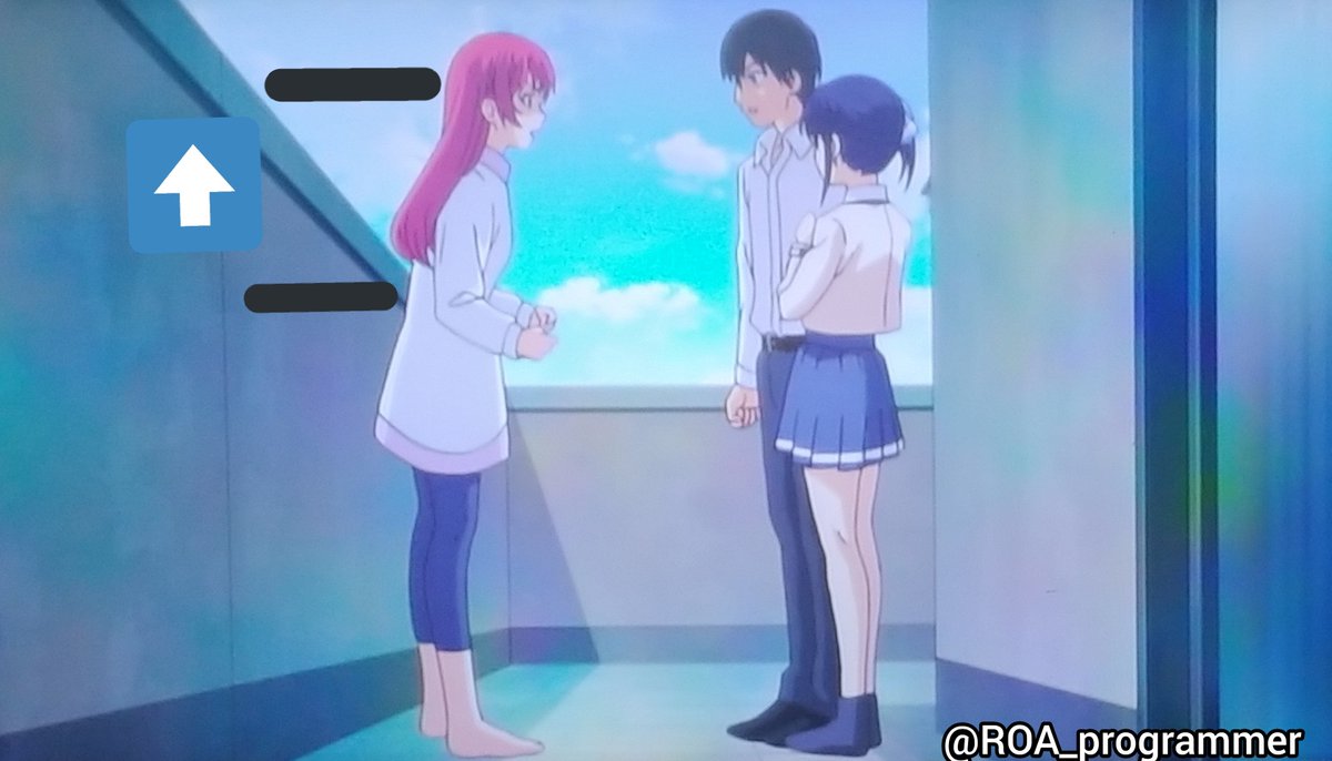 ｒｏａ On Twitter 手塚プロダクション がこんな初歩的な縮尺ミスするとはw 作画崩壊 しても目立たないタイプの アニメ なのだけど これは咲ちゃん落ちちゃうw 新人教育か Cgとの合わせか のどちらかの問題かしらね カノジョも彼女 Anime Animation