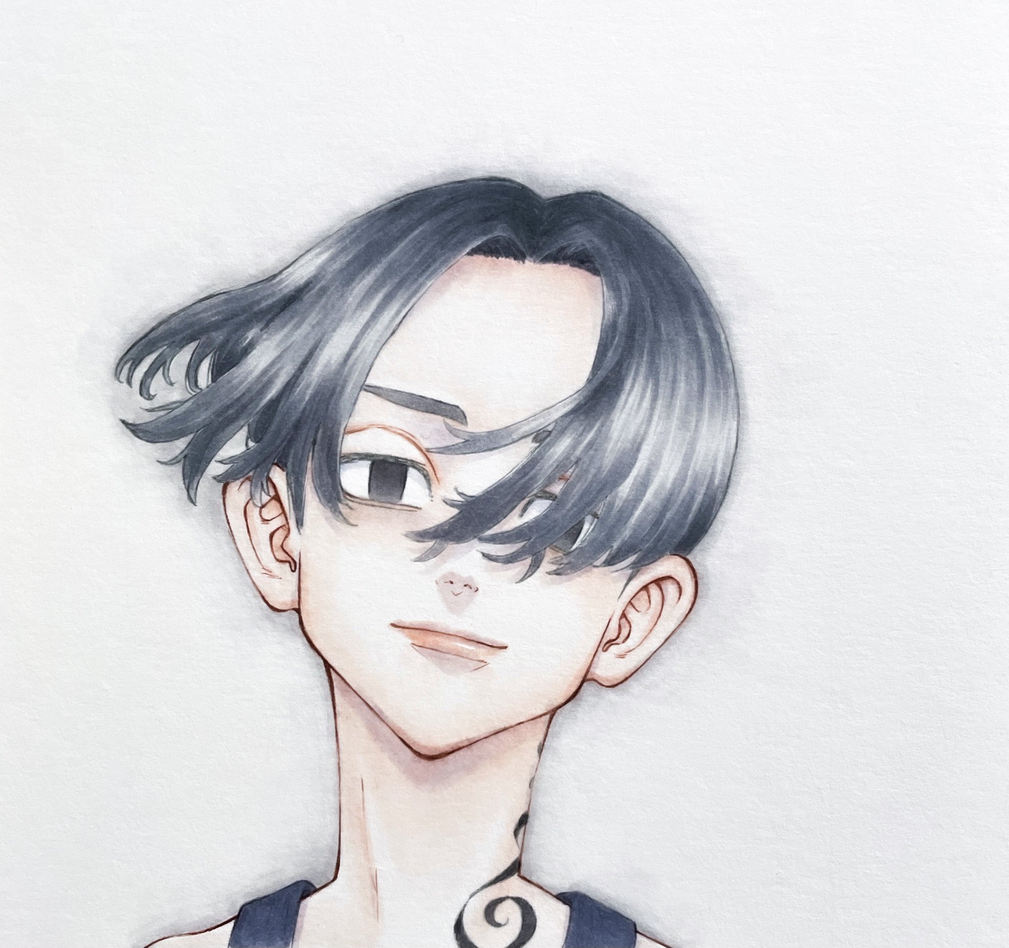 東京りリベンジャーズ　マイキー闇落ちリペイント 東京卍リベンジャーズ】マイキー - ibisPaint