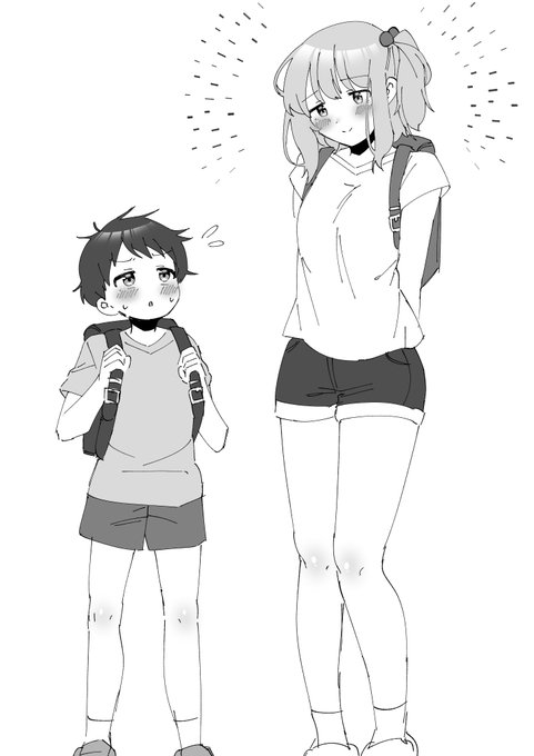 #おうつちの絵 
デカい女児すき 