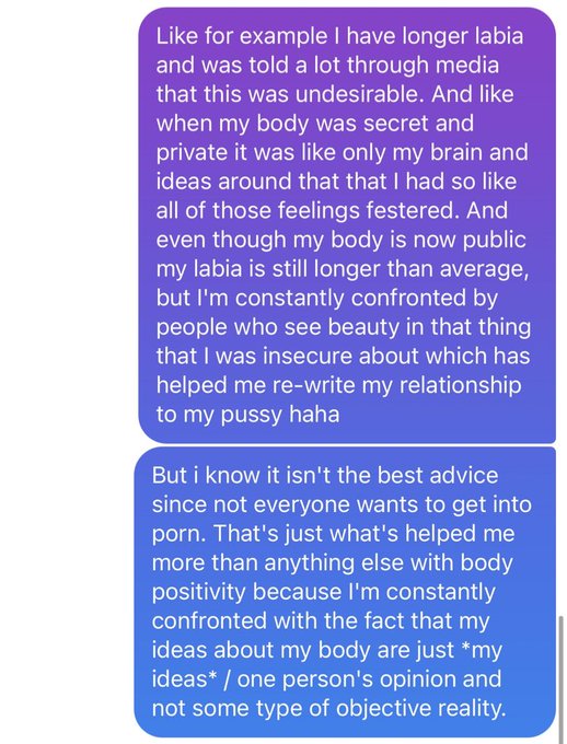 2 pic. one thing i love about porn is how it's helped me re-write my relationship to my body :). someone