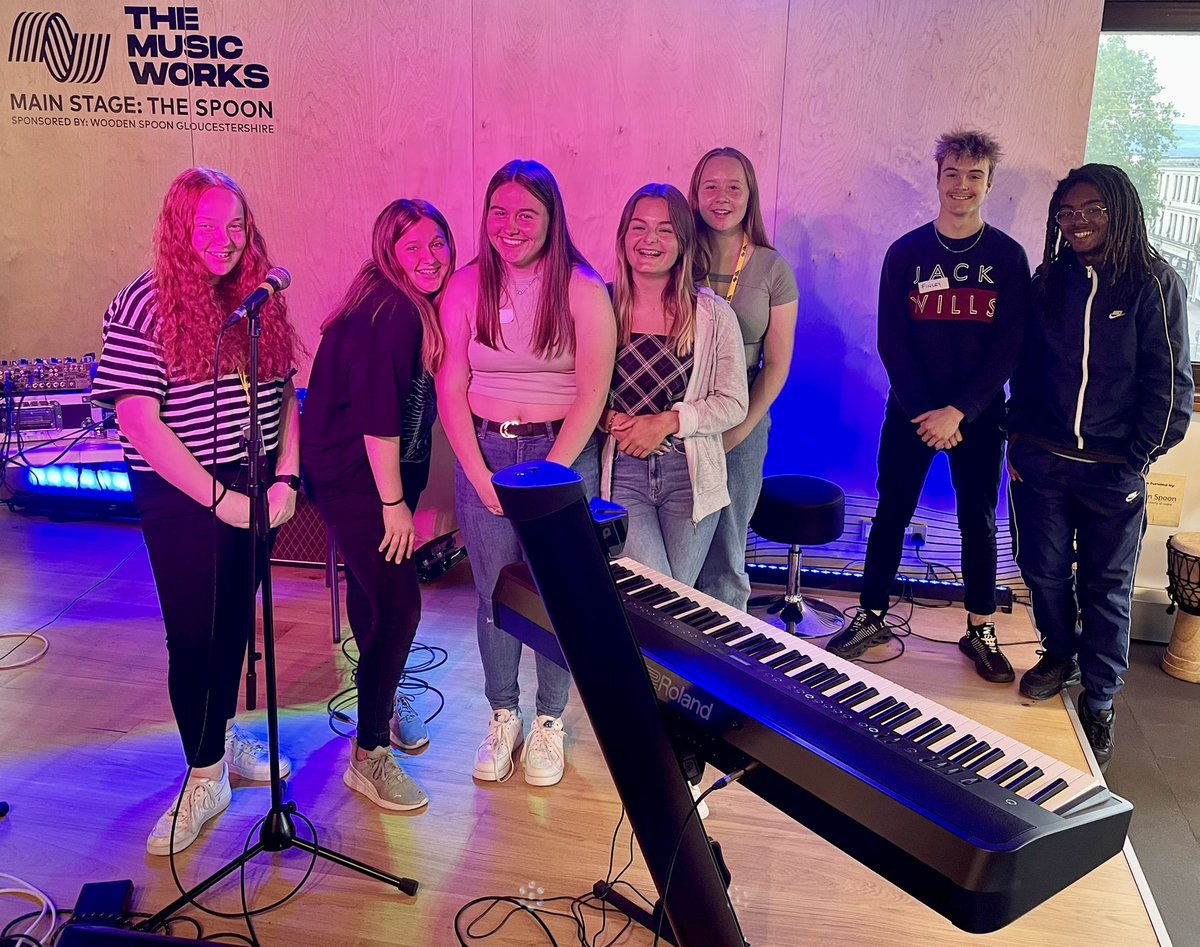 The day after the end of the year - fantastic to see our SV Music students at The Music Works ‘Studio Experience Day’. Amazing experience and quality performances in the sharing session! A very proud Mr. K! Have a great summer! @TheMusicWorksGL <a href="/7valeschool/">Severn Vale School</a> <a href="/benosullivan77/">Ben O'Sullivan</a>