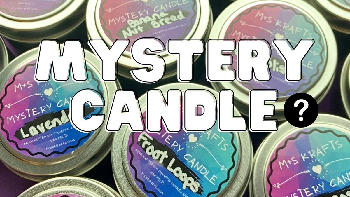There is still a whole bunch of goodies still in stock! Check us out for all of your wax melt or wood wick candle needs

Choose between our different scents, fun shapes, mystery candles &amp; more! We have a little something for everybody. 🕯️💖
etsy.com/shop/MnSkrafts