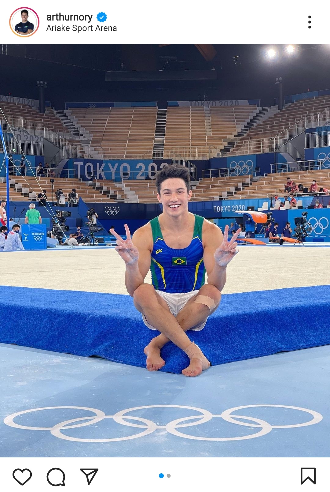 滝沢ガレソ オリンピアン美男美女 体操ブラジル代表 アーサー オヤカワ マリアノ Arthur Mariano 27 T Co Dhm5c1m3zh 日系ブラジル人の家庭に生まれ その甘いマスクと屈強な体から アスリートだけでなくモデル業もこなす リオ五輪