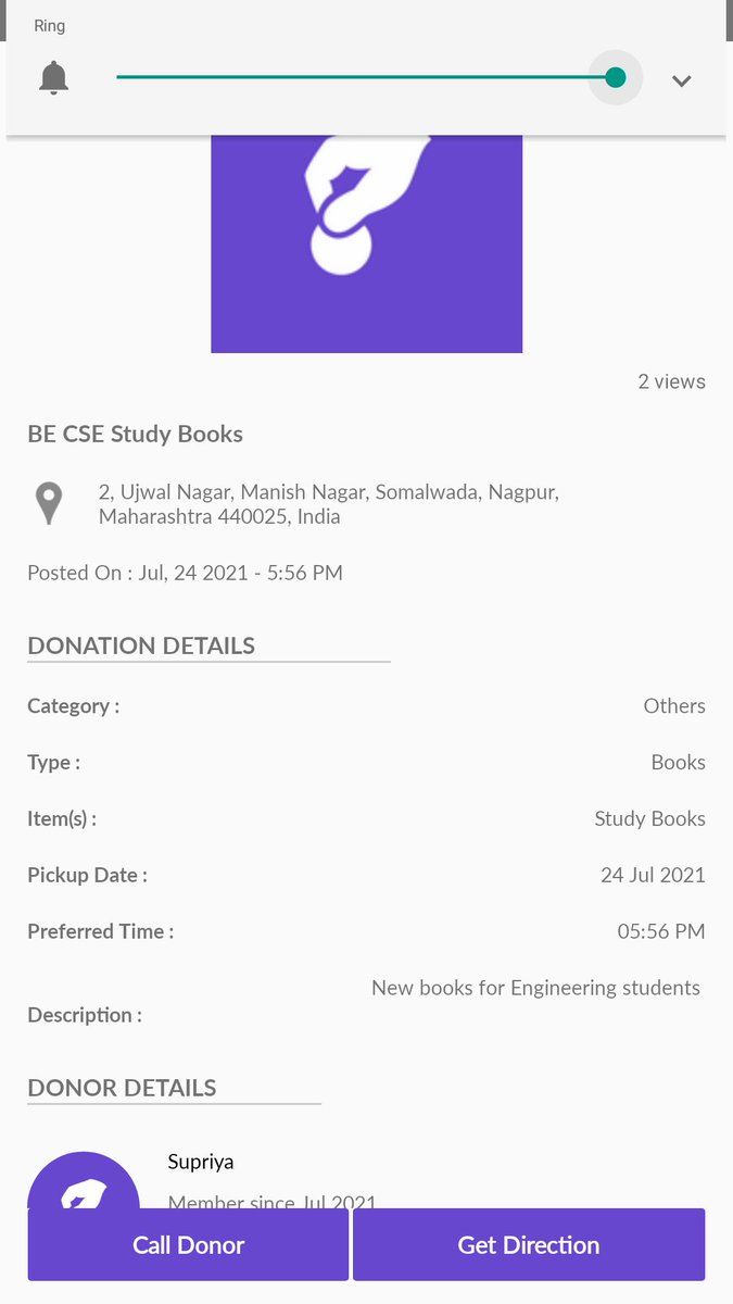 DaanIndia1's tweet photo. Supriya from #Maharastra wants to donate engineering books. Get it now on the #DAAN app >> https://t.co/tIZRtGmEAk

Please check details
Title: BE CSE Study Books. Please contact me
Address: 2, Ujwal Nagar, Manish Nagar, #Somalwada, #Nagpur, Maharashtra 440025, India https://t.co/WWhRytnMaX