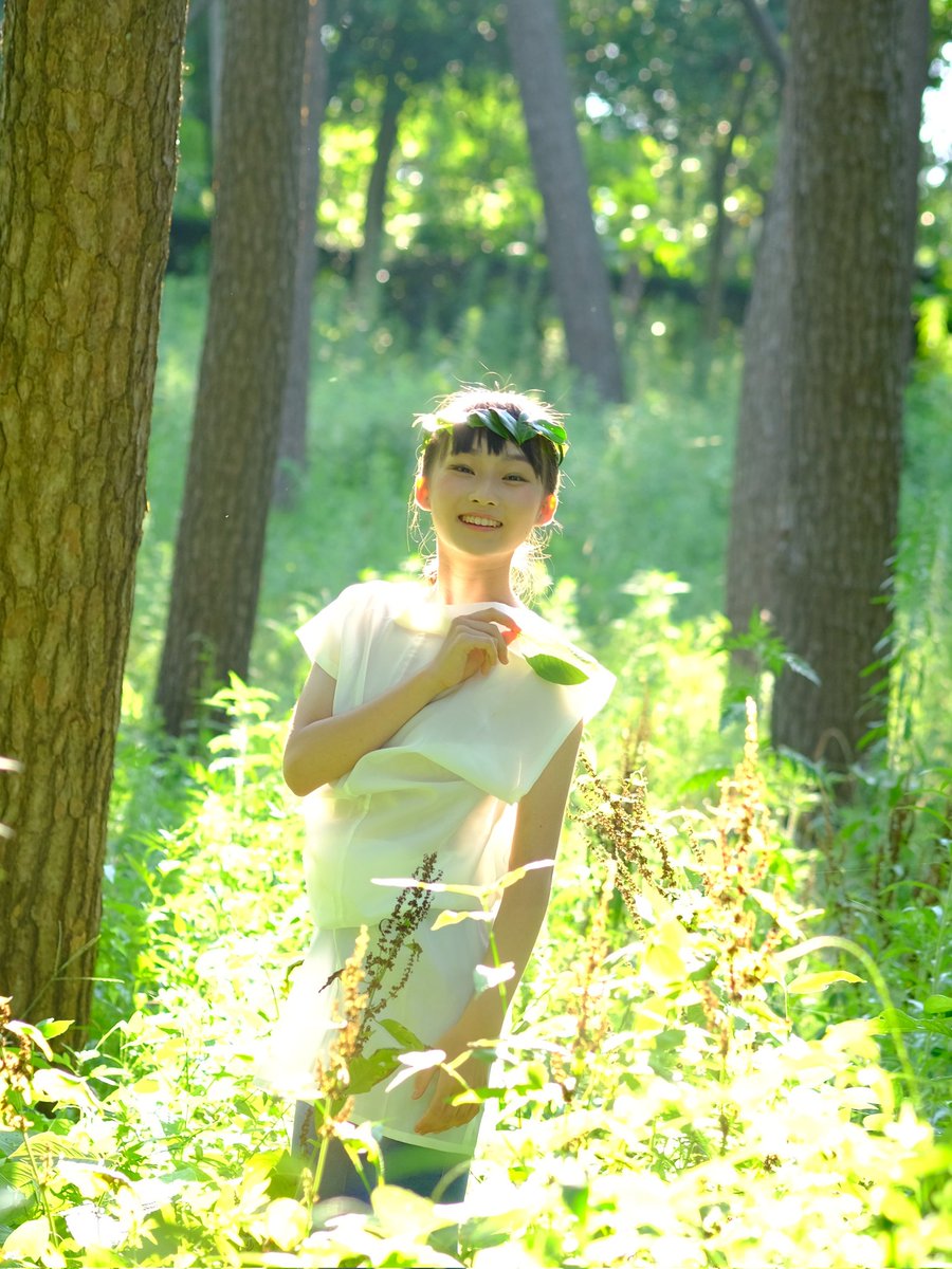 118mjg's tweet image. 森の妖精
#五徳屋アカデミー 
#伝説の少女