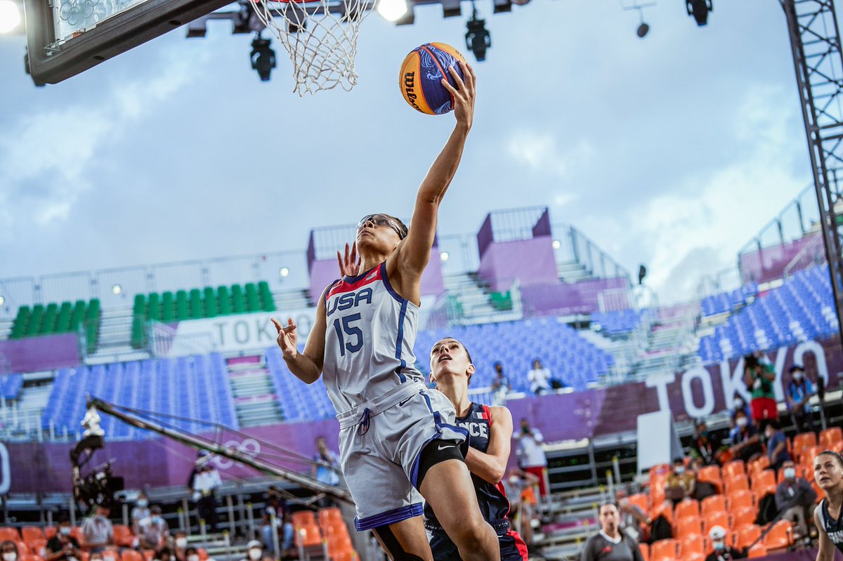 DallasWings's tweet photo. While you were sleeping…

TEAM USA (@usab3x3) BEAT FRANCE AND MONGOLIA TO MOVE TO 2-0 AT THE OLYMPIC GAMES! 🇺🇸

#3x3 #Tokyo2020 https://t.co/jiamjTRsid