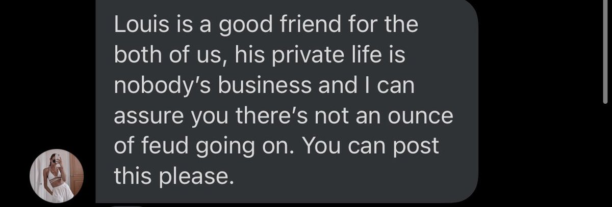 TMZ_fa's tweet photo. JUST IN 

@itscalder92 statement 
@LouiswillamT @Tiniistos 

Are okay and no feud going on between any of them. https://t.co/znN5CvwbJj