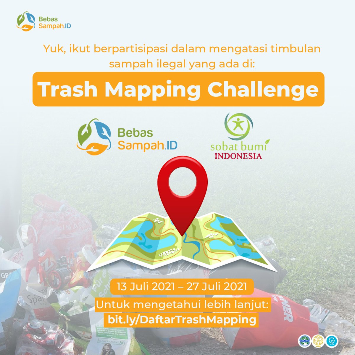 BebasSampahID's tweet image. [JANGAN BUANG SEMBARANGAN]
Halo Pegiat Persampahan
Jangan buang sampah sembarangan, ya!
Karena, buang sampah sembarangan dapat meningkatkan timbulan sampah ilegal. 

#IndonesiaBebasSampah
#BebasSampahID
#ProgramGF
#Dari2021untuk2025
#ZeroWaste
#MulaiDariGenggamanmu