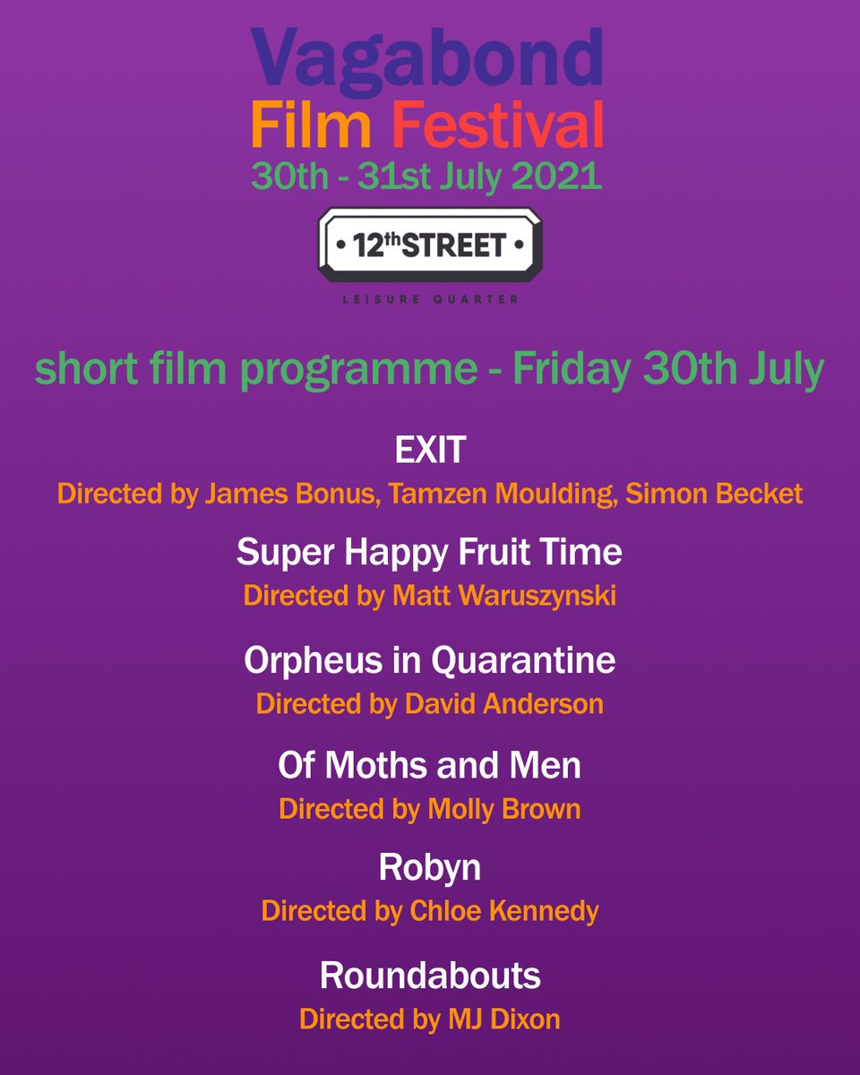 We are pleased to announce the short film programme for the forthcoming Vagabond Film Festival. Some lovely feel-good films. Thanks to all the filmmakers who submitted their film. Tickets are free and available now here:
vagabond.org.uk/Film-Festival-…