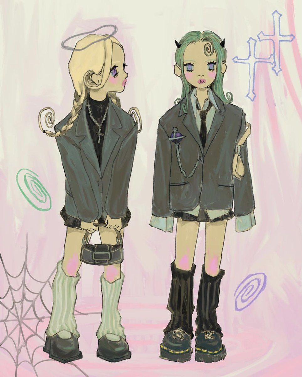 daisyemoore's tweet photo. illustrations by om3lette on instagram https://t.co/CxFtE6snu6