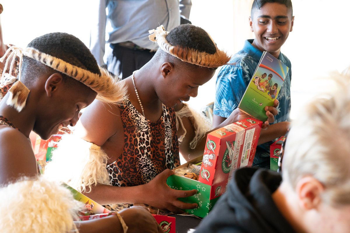 OCC_shoeboxes's tweet photo. These children at a South African school for students with special needs were filled with joy at an outreach event! Will you join us in prayer for each of them to know Jesus and grow in their relationship with Him? https://t.co/wBlcXFgadB