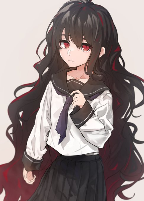 依頼で描いた立ち絵の子でした 