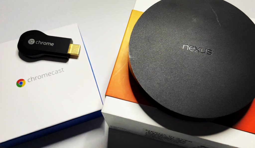 thetechunravel's tweet image. Our next video will be up tomorrow. We have 2 devices this time and they both were Google’s first in their categories. #chromecast #nexusplayer #androidtv #google