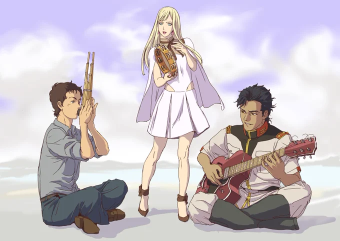 セッション イン ダバオ♬
#閃光のハサウェイ 