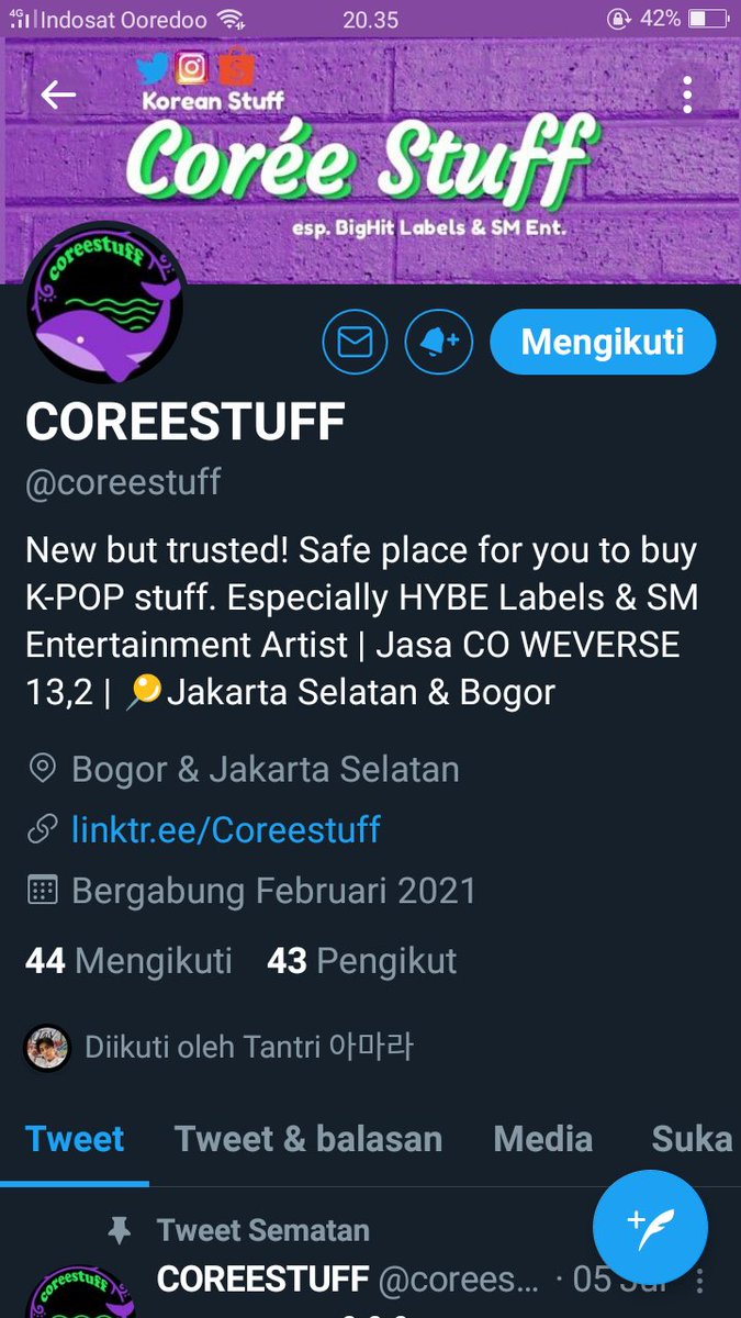 tachannaaa's tweet photo. @coreestuff Done ya ka^^ Bissmillahirahmanirahim semoga beruntung 🙏 https://t.co/nODb1EDlQh