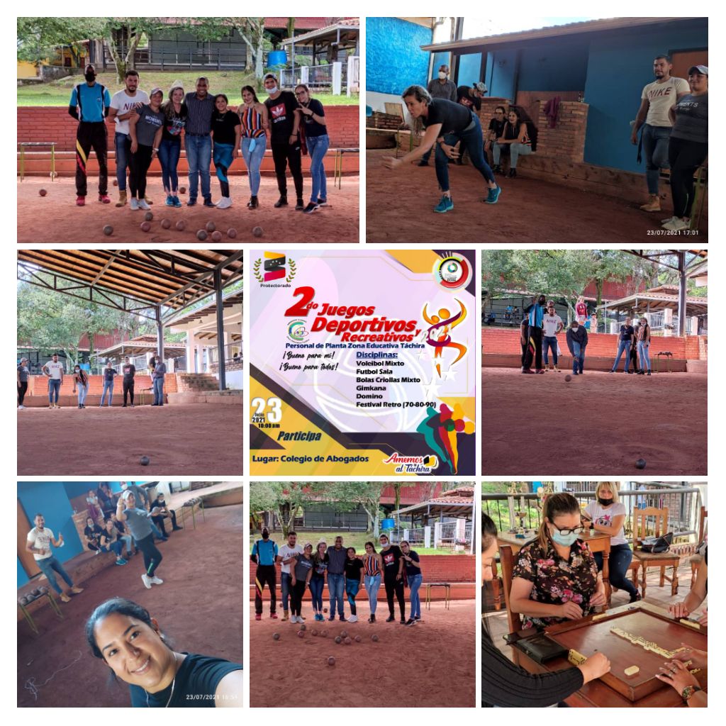 DorisJi32185292's tweet photo. 2do Juegos Deportivos y recreativos del personal de planta de ZET @MPPEDUCACION @eduardopiate2 @JorgePerezVZLA @ZonaEducTachira @charlychaves @con_tiza @DGEFDMPPE @edward_arellano @ColegiosZ @COMUNIDADESED15 @DorisJi32185292 https://t.co/nAllvEquEM