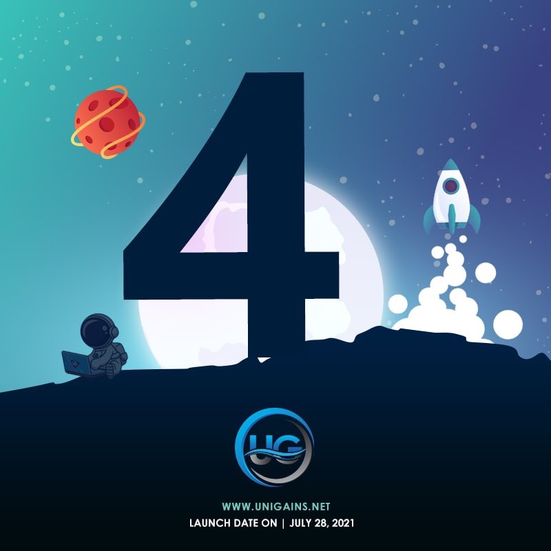 UnigainsToken's tweet photo. Unigains will show BSC the potential it holds in 4 days !!! Complete Fair launch  July 28TH . Joins us at : https://t.co/WJd1dQDCt0 together we are strong . #BSCGems #PancakeSwap #buyback #Ugn #unigains #Crypto https://t.co/KSnL1hVUfN