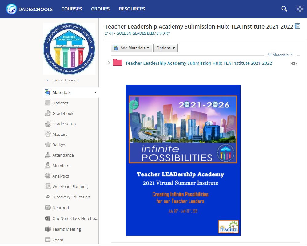 Mcepero's tweet photo. M-DCPS Ts leaders are you ready to pave the way to infinite possibilities?@mdcps_profd &amp; the Teacher LEADership Academy Summer Institute has prepared research-based professional learning to support you! @DBaglos @CConcepcionPD @millygonzalez22 @PeterMDeWitt @CEO_NewTeachCen https://t.co/TgO3nZdQJY