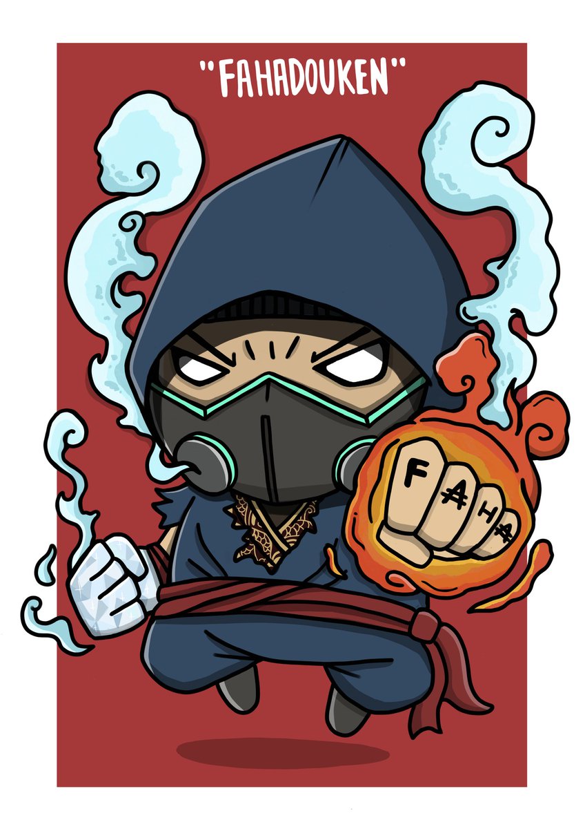 FahadoukenNFT's tweet photo. [Announcement and Giveaway!!]
Excited to reveal my new avatar by the super talented @itsoodon!

NFT giveaway of this piece to 10 lucky accounts who will RT &amp; reply with the hashtag #myfaveFAHANFT while sharing which of my NFTs (either FAHA theme, or owned by me) is their favorite https://t.co/OiBRyMaQQQ