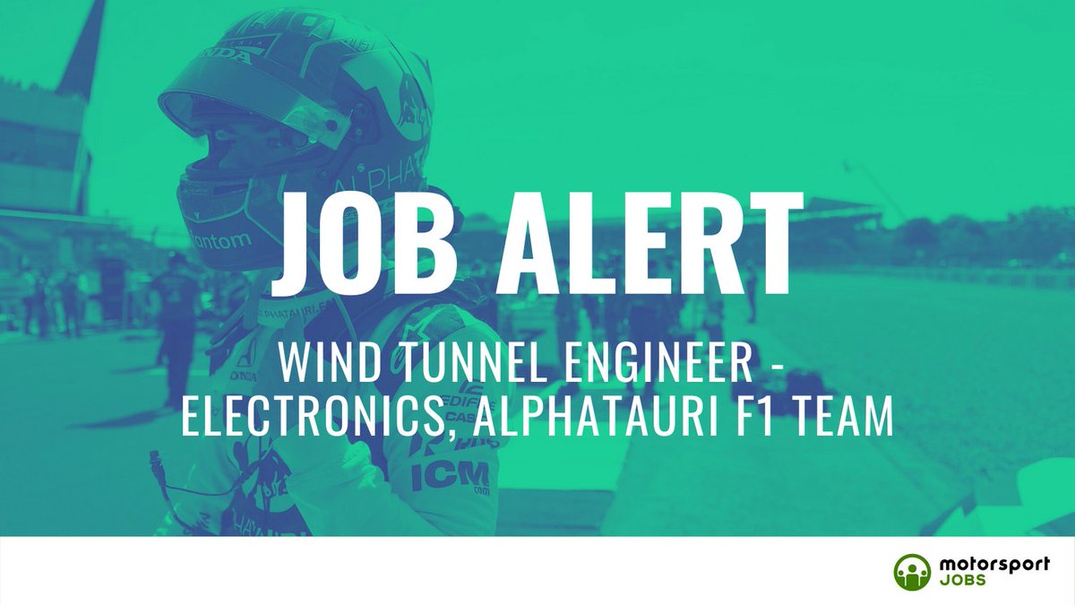 Motorsport_Jobs's tweet photo. This role @alphataurif1 has a focus on Electronics for the Aero dept
Apply🔗 https://t.co/hBOhgOoW0Q
#motorsportjobs #motorsport #jobs #jobalert #HowtogetajobinF1 #workinf1 #f1jobs #windtunnel #nxcad #raychem #ethercat #wiring https://t.co/tjOuMIvJ3r