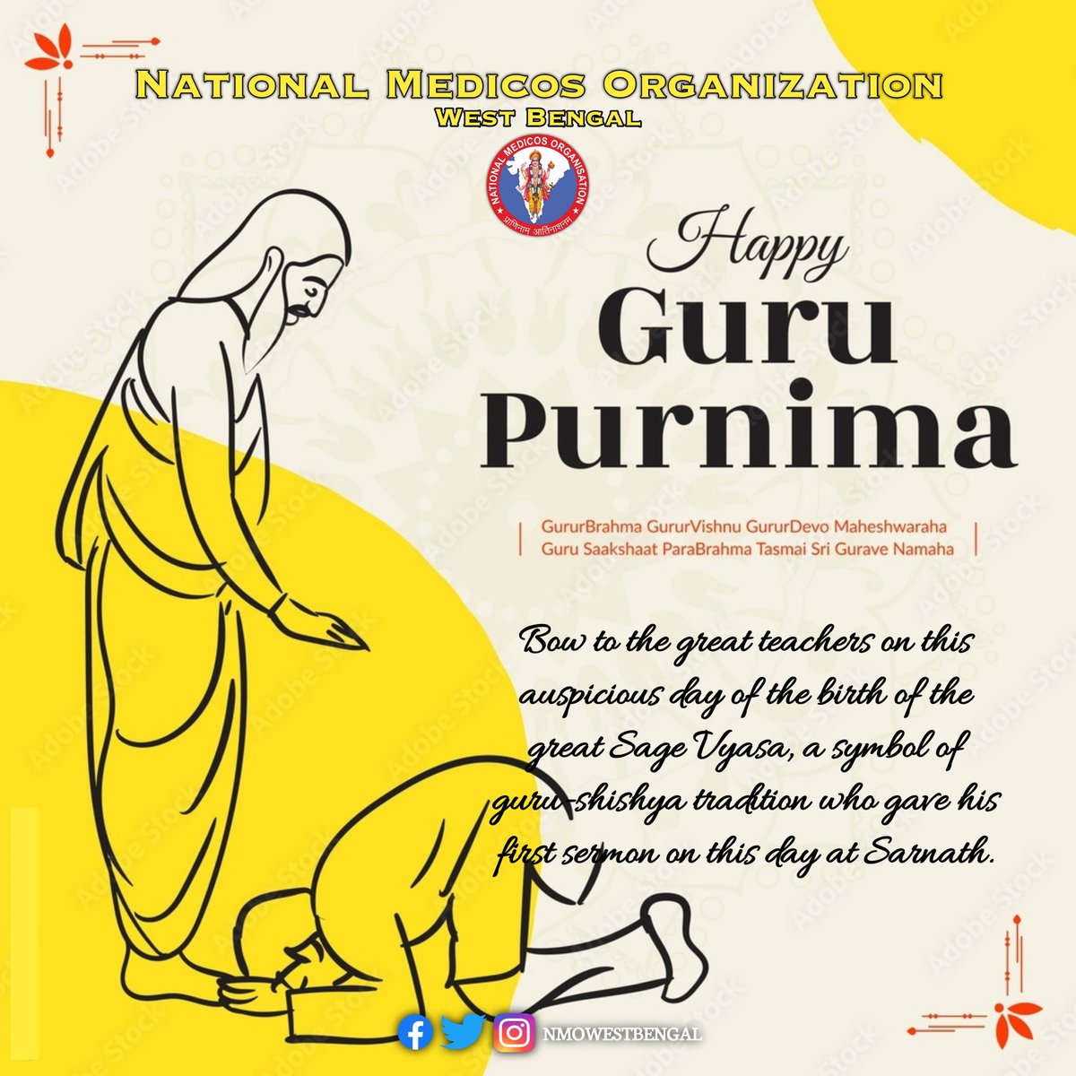 National Medicos Organization -West Bengal (@nmo_bengal) on Twitter photo <a href="/NMO_Bengal/">National Medicos Organization -West Bengal</a> wishes everyone a very happy & special #GuruPurnima2021.. ๐๐ป๐งก
<a href="/NMOBharat/">National Medicos Organization</a> <a href="/NMOAssam/">National Medicos Organisation, Assam</a>
<a href="/MP_NMO/">National Medicos Organisation Madhya Pradesh</a> <a href="/MedicosBhu/">National Medicos Organisation, IMS, BHU</a>
<a href="/NmoRajasthan/">NMORajasthan</a> <a href="/NMO_BIHAR/">NMO Bihar Official</a>
<a href="/NMOjharkhand/">National Medicos Organisation - JHARKHAND</a> <a href="/delhinmo/">National Medicos Organisation-Delhi</a>
<a href="/NMOChandigarh/">NMO Chandigarh</a> <a href="/nmoharyana/">NMO HARYANA</a>
<a href="/Nmoawadh/">NMO Awadh & kanpur Prant</a> <a href="/dr_vishwambhar/">Dr Vishwambhar Singh</a>
<a href="/nmoaiimsdelhi/">National Medicos Organisation AIIMS- New Delhi</a> <a href="/NmoSjh/">NMO (VMMC & SJH Unit) Delhi</a> <a href="/NMO_Bengal/">National Medicos Organization -West Bengal</a> wishes everyone a very happy & special #GuruPurnima2021.. ๐๐ป๐งก
<a href="/NMOBharat/">National Medicos Organization</a> <a href="/NMOAssam/">National Medicos Organisation, Assam</a>
<a href="/MP_NMO/">National Medicos Organisation Madhya Pradesh</a> <a href="/MedicosBhu/">National Medicos Organisation, IMS, BHU</a>
<a href="/NmoRajasthan/">NMORajasthan</a> <a href="/NMO_BIHAR/">NMO Bihar Official</a>
<a href="/NMOjharkhand/">National Medicos Organisation - JHARKHAND</a> <a href="/delhinmo/">National Medicos Organisation-Delhi</a>
<a href="/NMOChandigarh/">NMO Chandigarh</a> <a href="/nmoharyana/">NMO HARYANA</a>
<a href="/Nmoawadh/">NMO Awadh & kanpur Prant</a> <a href="/dr_vishwambhar/">Dr Vishwambhar Singh</a>
<a href="/nmoaiimsdelhi/">National Medicos Organisation AIIMS- New Delhi</a> <a href="/NmoSjh/">NMO (VMMC & SJH Unit) Delhi</a>