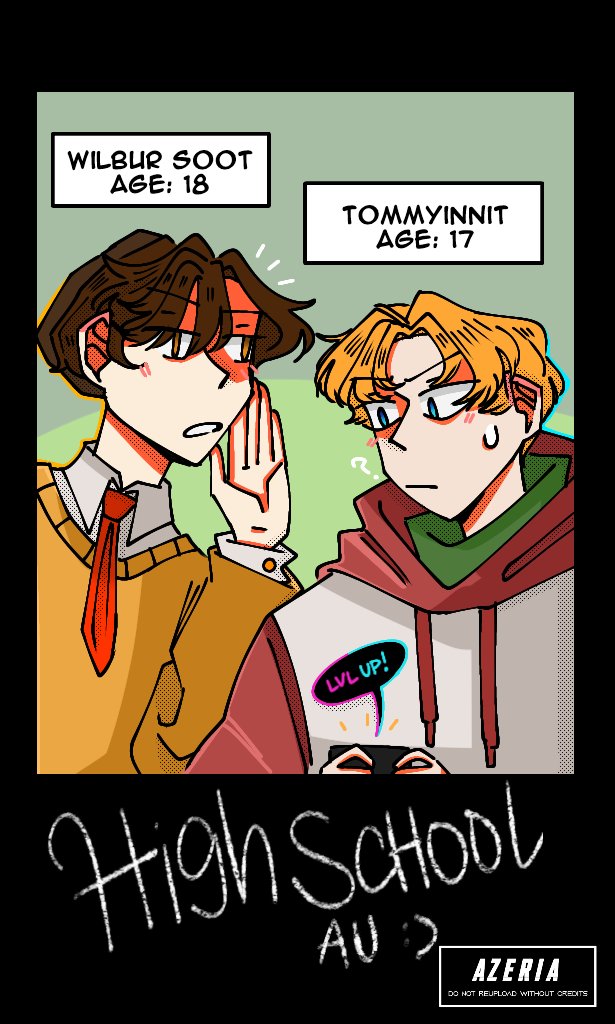 4Z3R14_'s tweet photo. made a new acc, artstyle really said : downgrade ⏬⏬⏬😩🤙

#mcytart #highschoolau #tommyinnitfanart #wilbursootfanart #mcytfanart https://t.co/2pi960fMP7