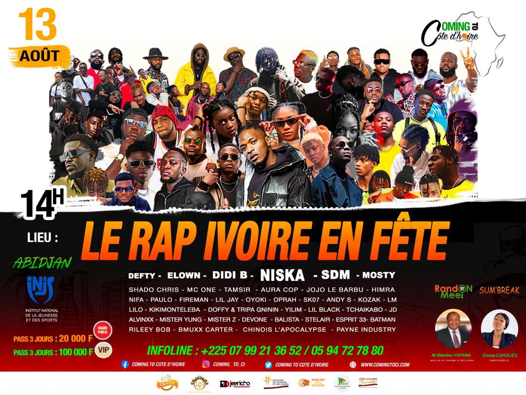 PulseCoteIvoire's tweet photo. Rendez-vous le 13 Août !!🇨🇮🇨🇮🇨🇮Suivez @comingtoci https://t.co/oQuDrVva5t